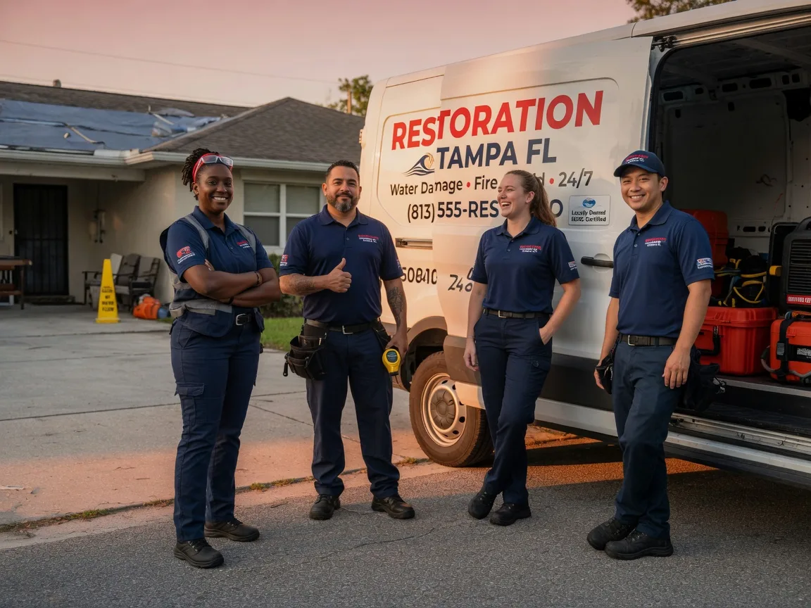 Water Damage Restoration company in Leggett, TX